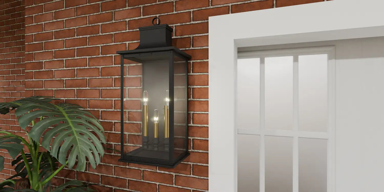 QUOIZEL, ABERNATHY OUTDOOR LANTERN, OUTDOOR WALL LIGHTS