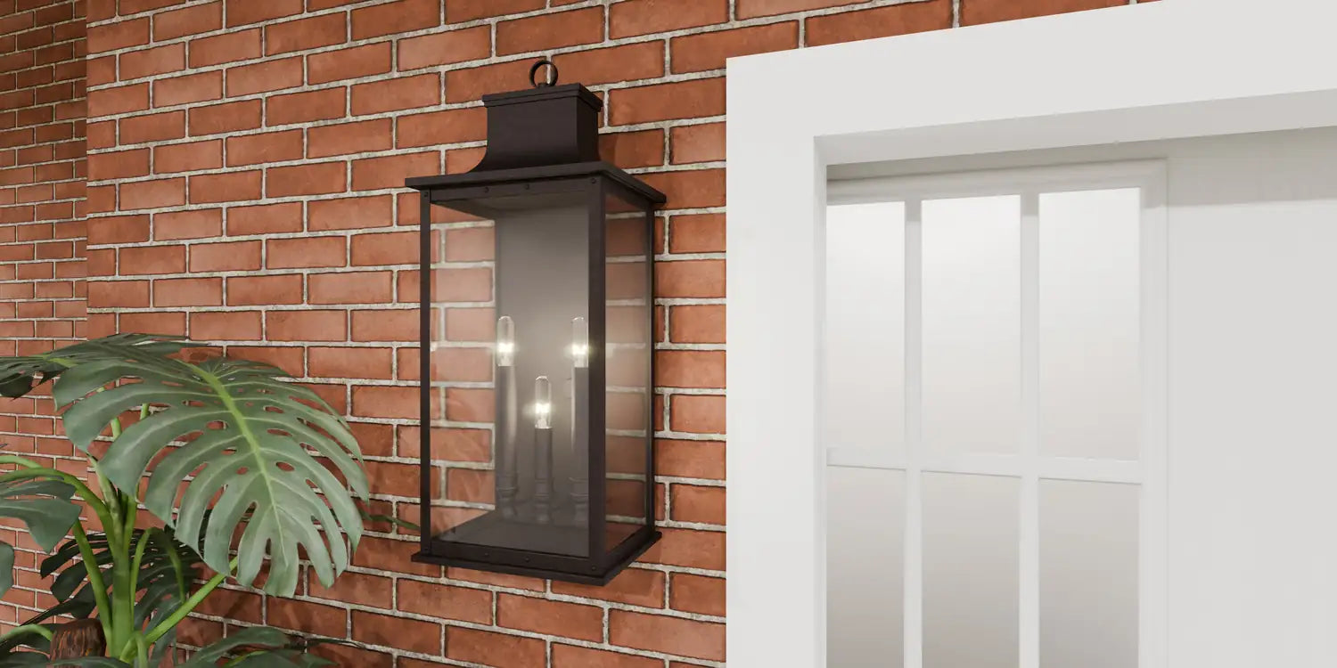 QUOIZEL, ABERNATHY OUTDOOR LANTERN, OUTDOOR WALL LIGHTS
