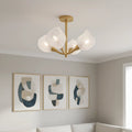 QUOIZEL, ADELYN SEMI-FLUSH MOUNT, SEMI FLUSH MOUNT LIGHT
