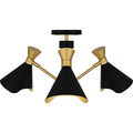 QUOIZEL, ARDEN SEMI-FLUSH MOUNT, SEMI FLUSH MOUNT LIGHT