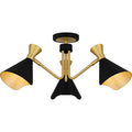 QUOIZEL, ARDEN SEMI-FLUSH MOUNT, SEMI FLUSH MOUNT LIGHT