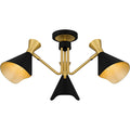 QUOIZEL, ARDEN SEMI-FLUSH MOUNT, SEMI FLUSH MOUNT LIGHT