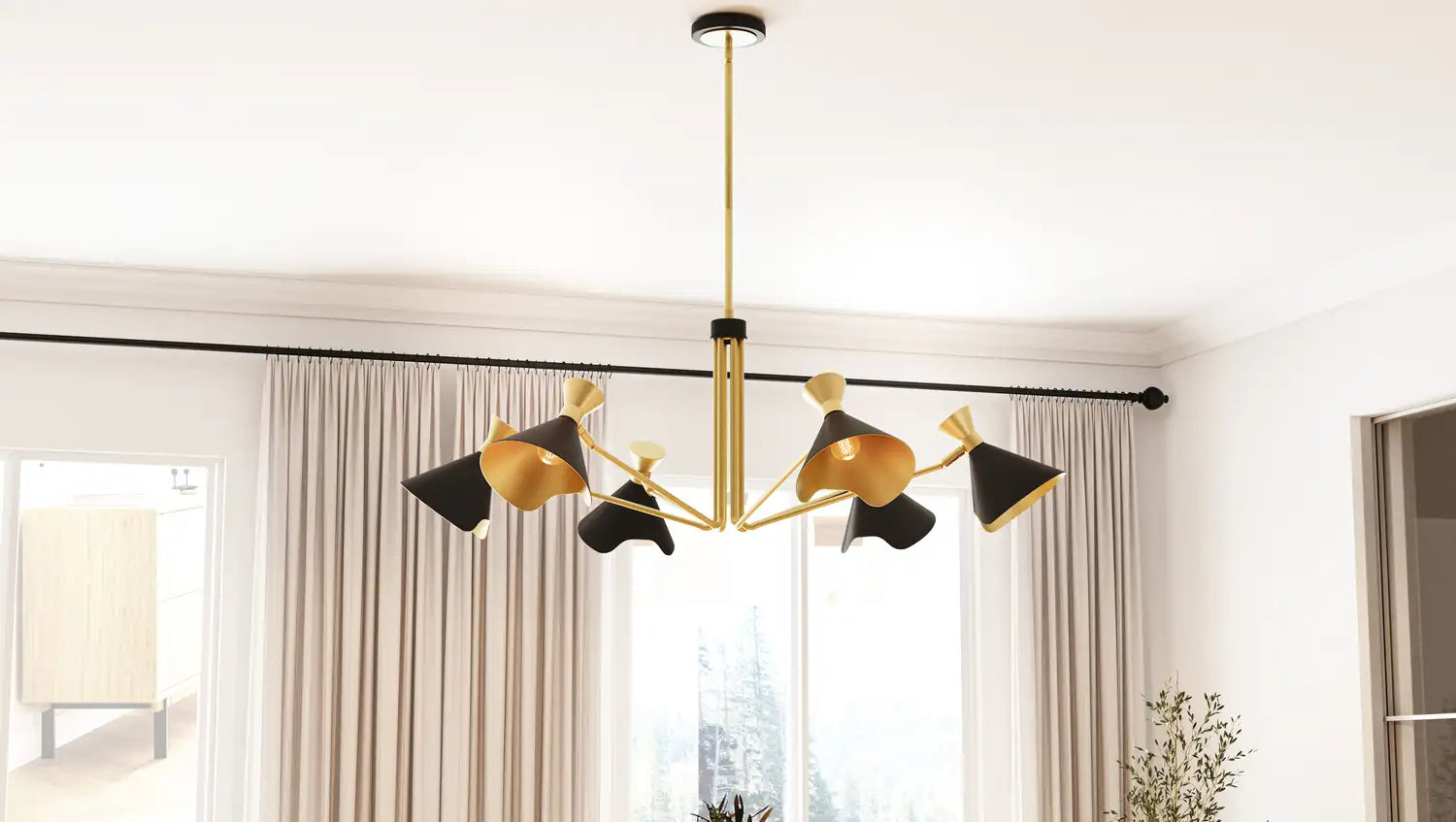 QUOIZEL, ARDEN CHANDELIER, CHANDELIER LIGHT