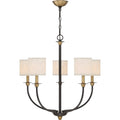 QUOIZEL, AUDLEY CHANDELIER, CHANDELIER LIGHT