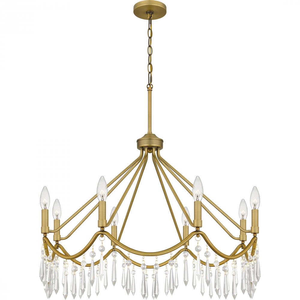 QUOIZEL, AIREDALE CHANDELIER, CHANDELIER LIGHT