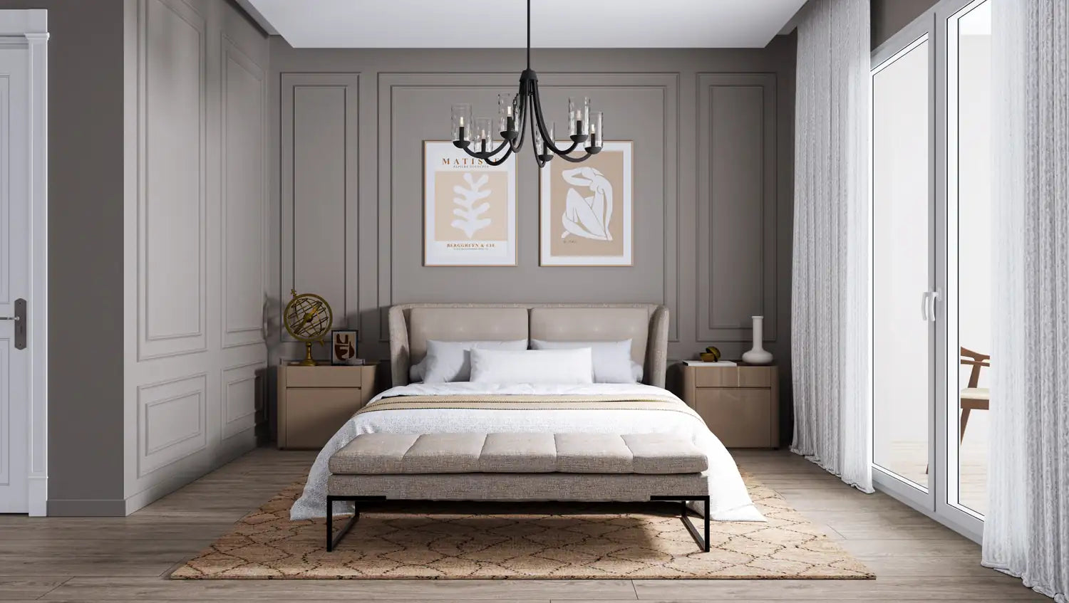 QUOIZEL, ALLARD CHANDELIER, CHANDELIER LIGHT