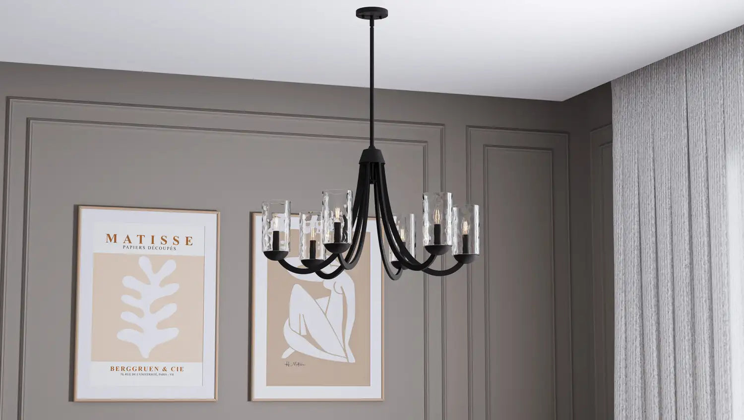 QUOIZEL, ALLARD CHANDELIER, CHANDELIER LIGHT