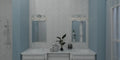 QUOIZEL, ANSLEY BATH LIGHT, BATH VANITY LIGHT