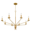 QUOIZEL, ALEXANDER CHANDELIER, CHANDELIER LIGHT
