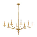 QUOIZEL, ALEXANDER CHANDELIER, CHANDELIER LIGHT