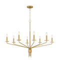 QUOIZEL, ALEXANDER CHANDELIER, CHANDELIER LIGHT