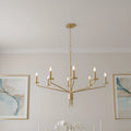QUOIZEL, ALEXANDER CHANDELIER, CHANDELIER LIGHT