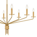 QUOIZEL, ALEXANDER CHANDELIER, CHANDELIER LIGHT