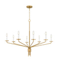 QUOIZEL, ALEXANDER CHANDELIER, CHANDELIER LIGHT