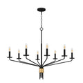 QUOIZEL, ALEXANDER CHANDELIER, CHANDELIER LIGHT