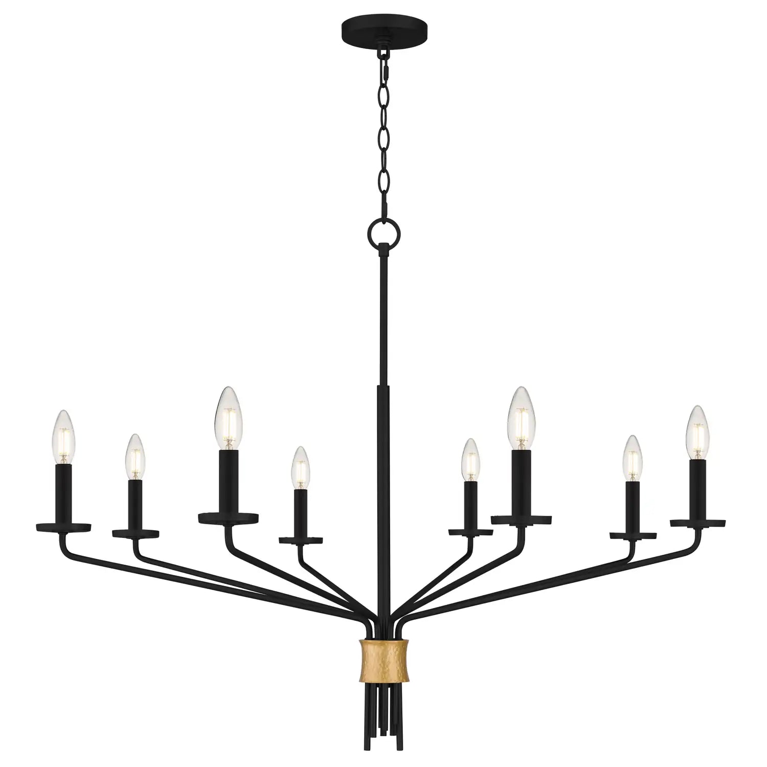 QUOIZEL, ALEXANDER CHANDELIER, CHANDELIER LIGHT