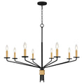 QUOIZEL, ALEXANDER CHANDELIER, CHANDELIER LIGHT