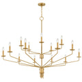 QUOIZEL, ALEXANDER CHANDELIER, CHANDELIER LIGHT