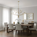QUOIZEL, ALEXANDER CHANDELIER, CHANDELIER LIGHT
