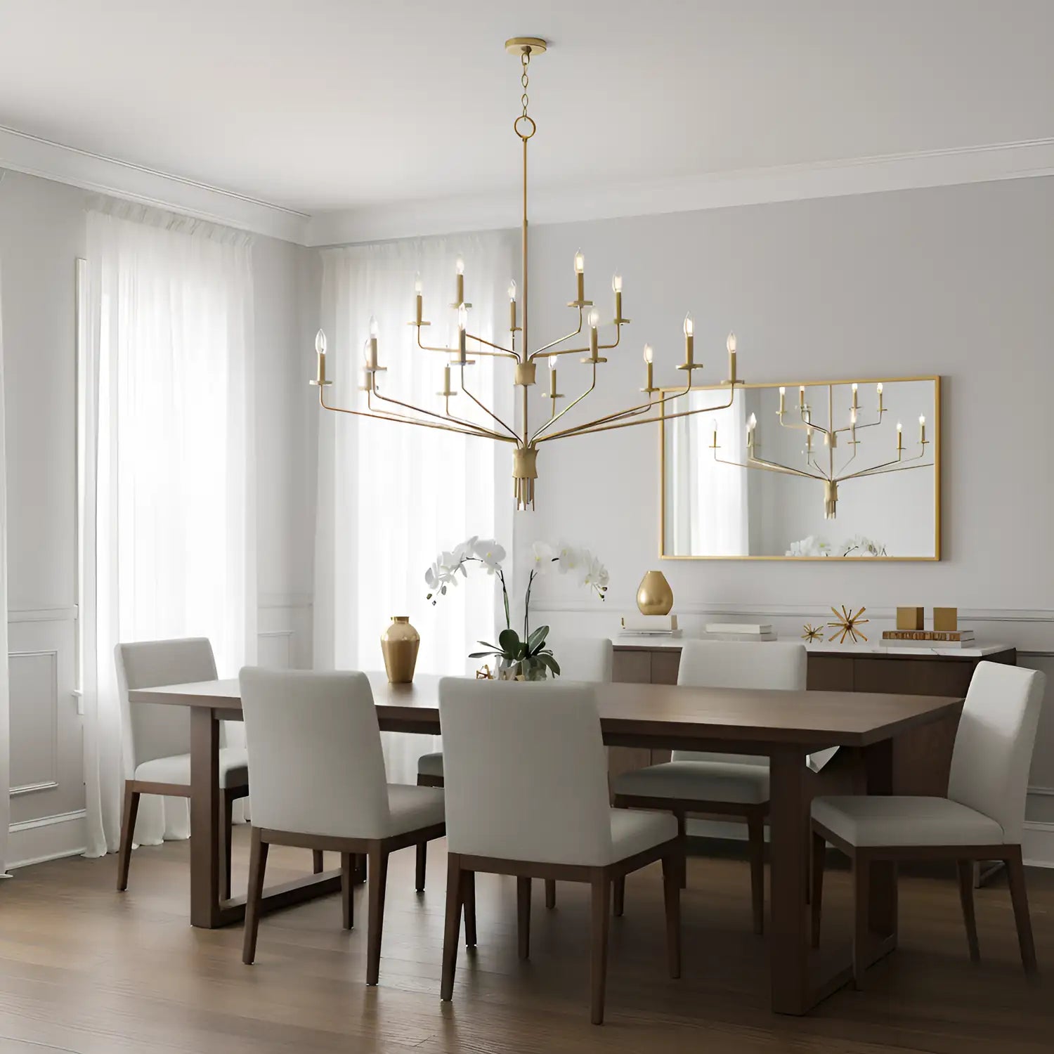 QUOIZEL, ALEXANDER CHANDELIER, CHANDELIER LIGHT