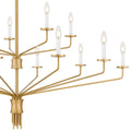 QUOIZEL, ALEXANDER CHANDELIER, CHANDELIER LIGHT
