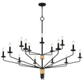 QUOIZEL, ALEXANDER CHANDELIER, CHANDELIER LIGHT