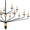 QUOIZEL, ALEXANDER CHANDELIER, CHANDELIER LIGHT