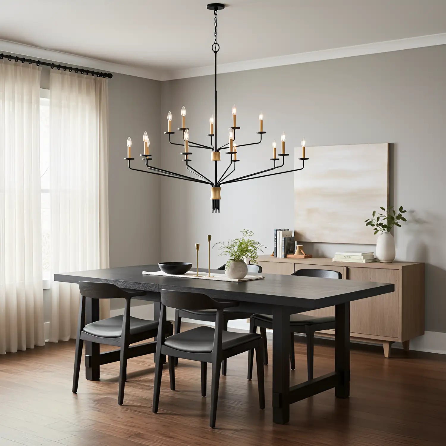 QUOIZEL, ALEXANDER CHANDELIER, CHANDELIER LIGHT