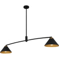 QUOIZEL, ALSCOTT ISLAND CHANDELIER, LINEAR LIGHT