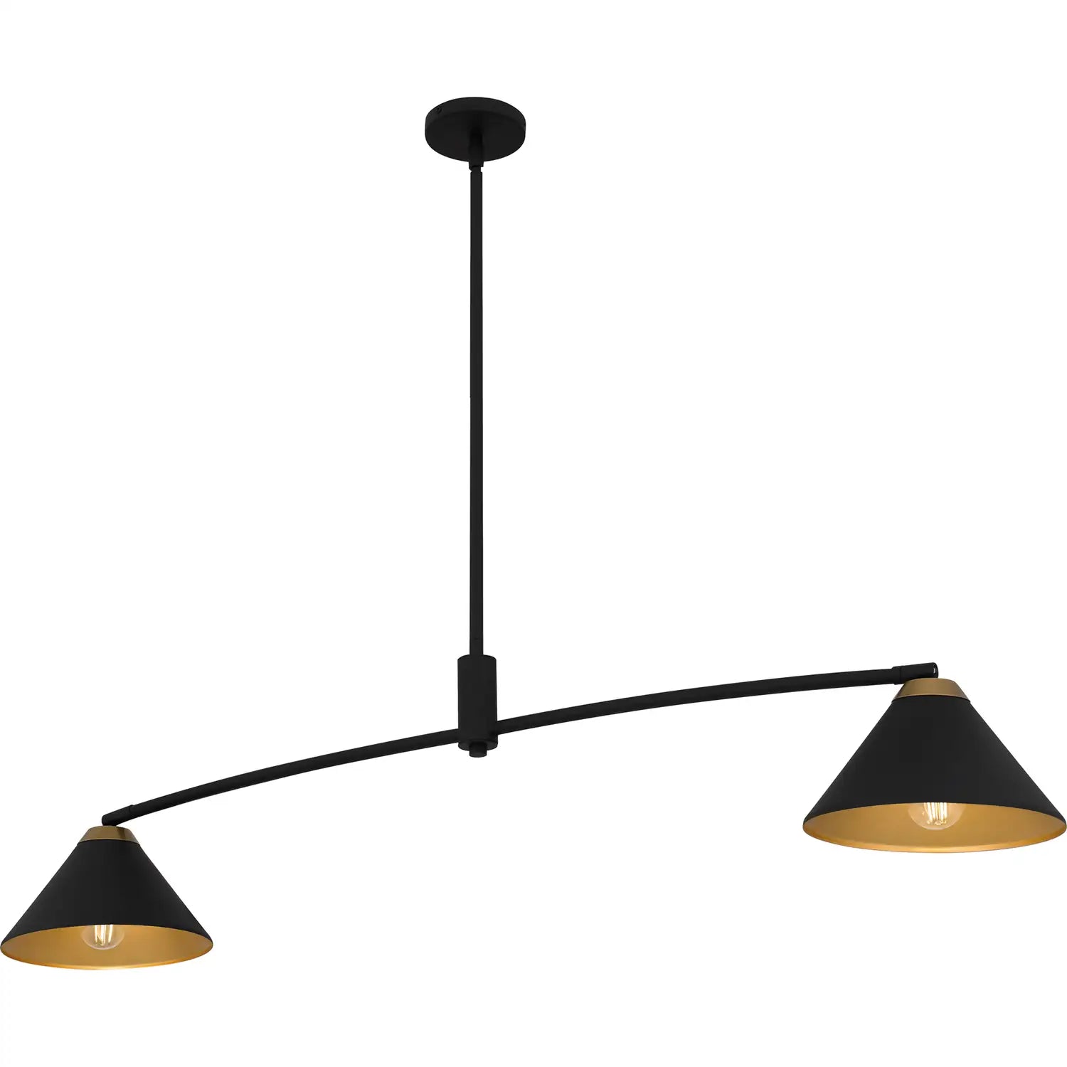 QUOIZEL, ALSCOTT ISLAND CHANDELIER, LINEAR LIGHT