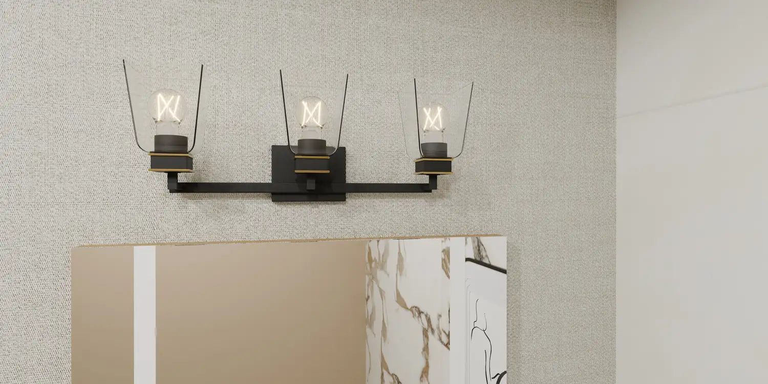 QUOIZEL, ALMANY BATH LIGHT, BATH VANITY LIGHT