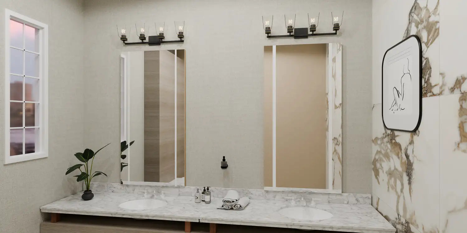 QUOIZEL, ALMANY BATH LIGHT, BATH VANITY LIGHT