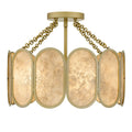 QUOIZEL, AMALIA SEMI-FLUSH MOUNT, SEMI FLUSH MOUNT LIGHT