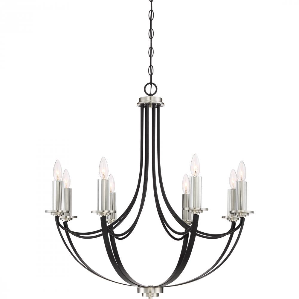 QUOIZEL, ALANA CHANDELIER, CHANDELIER LIGHT