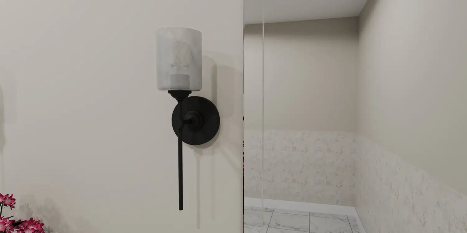 QUOIZEL, ARIA WALL SCONCE, BATH VANITY LIGHT