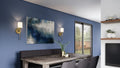 QUOIZEL, ARIA WALL SCONCE, BATH VANITY LIGHT