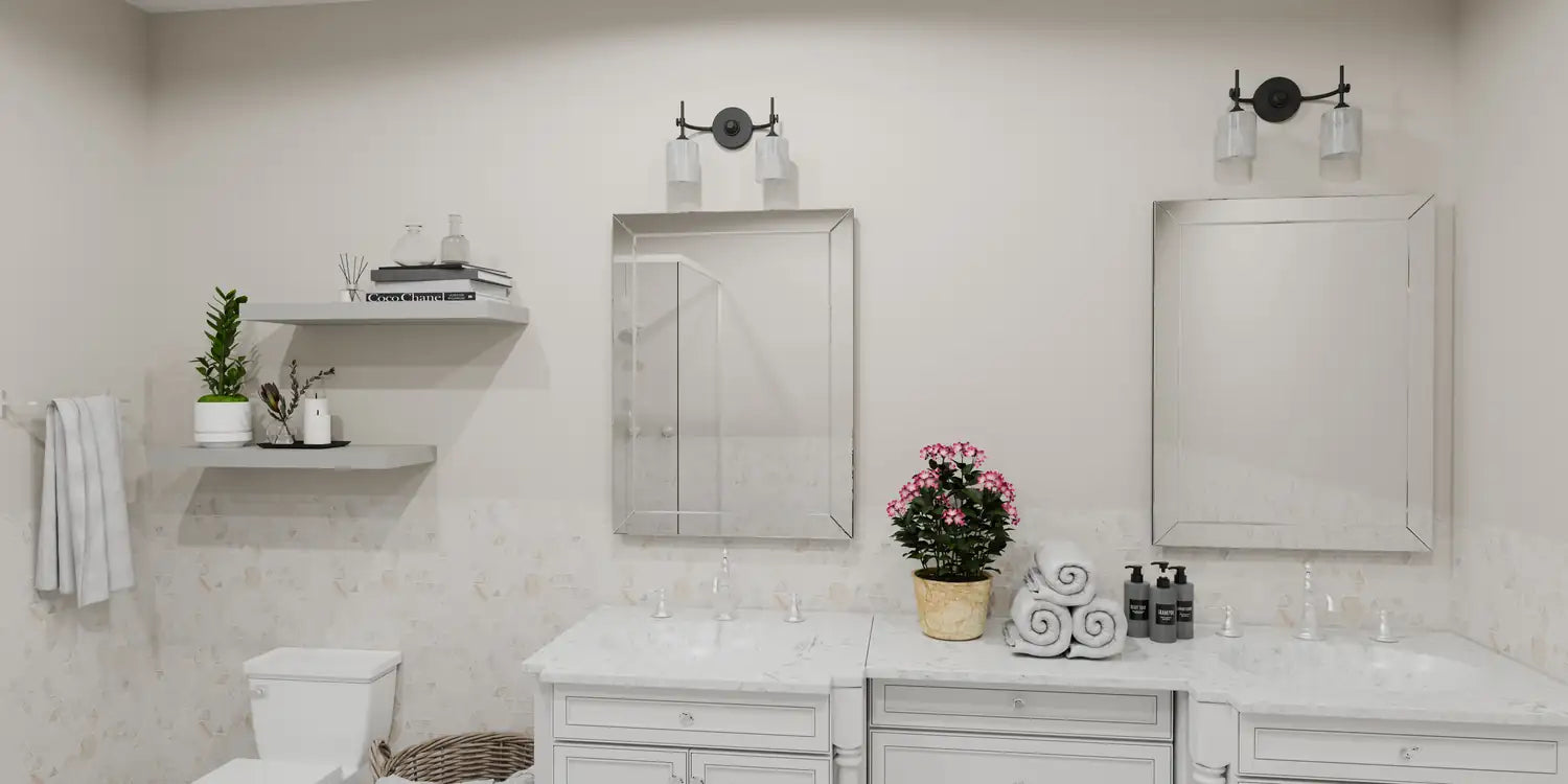 QUOIZEL, ARIA BATH LIGHT, BATH VANITY LIGHT