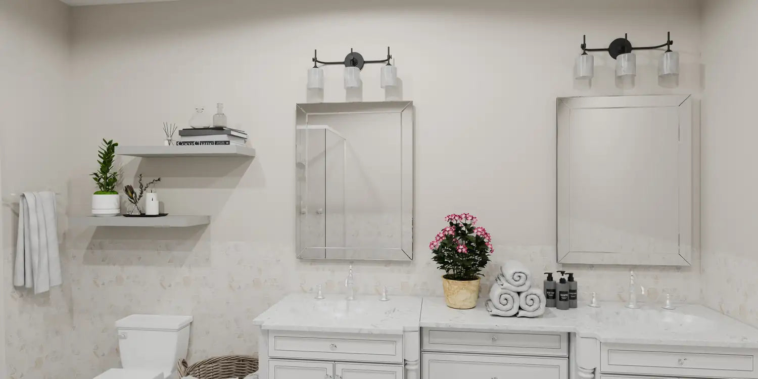 QUOIZEL, ARIA BATH LIGHT, BATH VANITY LIGHT