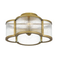 QUOIZEL, ASTER SEMI-FLUSH MOUNT, SEMI FLUSH MOUNT LIGHT