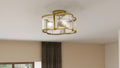 QUOIZEL, ASTER SEMI-FLUSH MOUNT, SEMI FLUSH MOUNT LIGHT