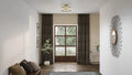 QUOIZEL, ASTER SEMI-FLUSH MOUNT, SEMI FLUSH MOUNT LIGHT