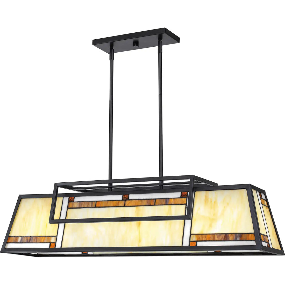 QUOIZEL, ATWATER ISLAND CHANDELIER, LINEAR LIGHT