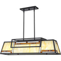 QUOIZEL, ATWATER ISLAND CHANDELIER, LINEAR LIGHT