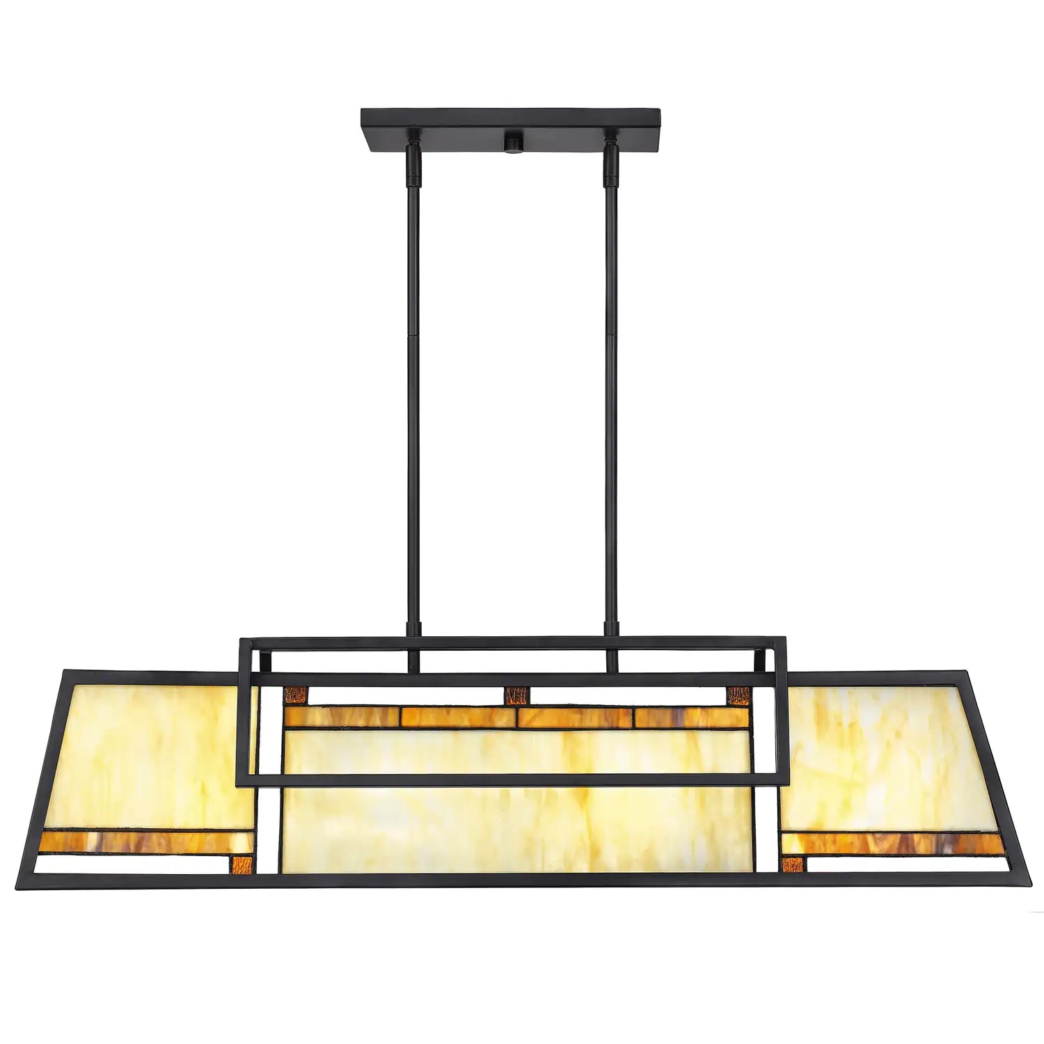 QUOIZEL, ATWATER ISLAND CHANDELIER, LINEAR LIGHT