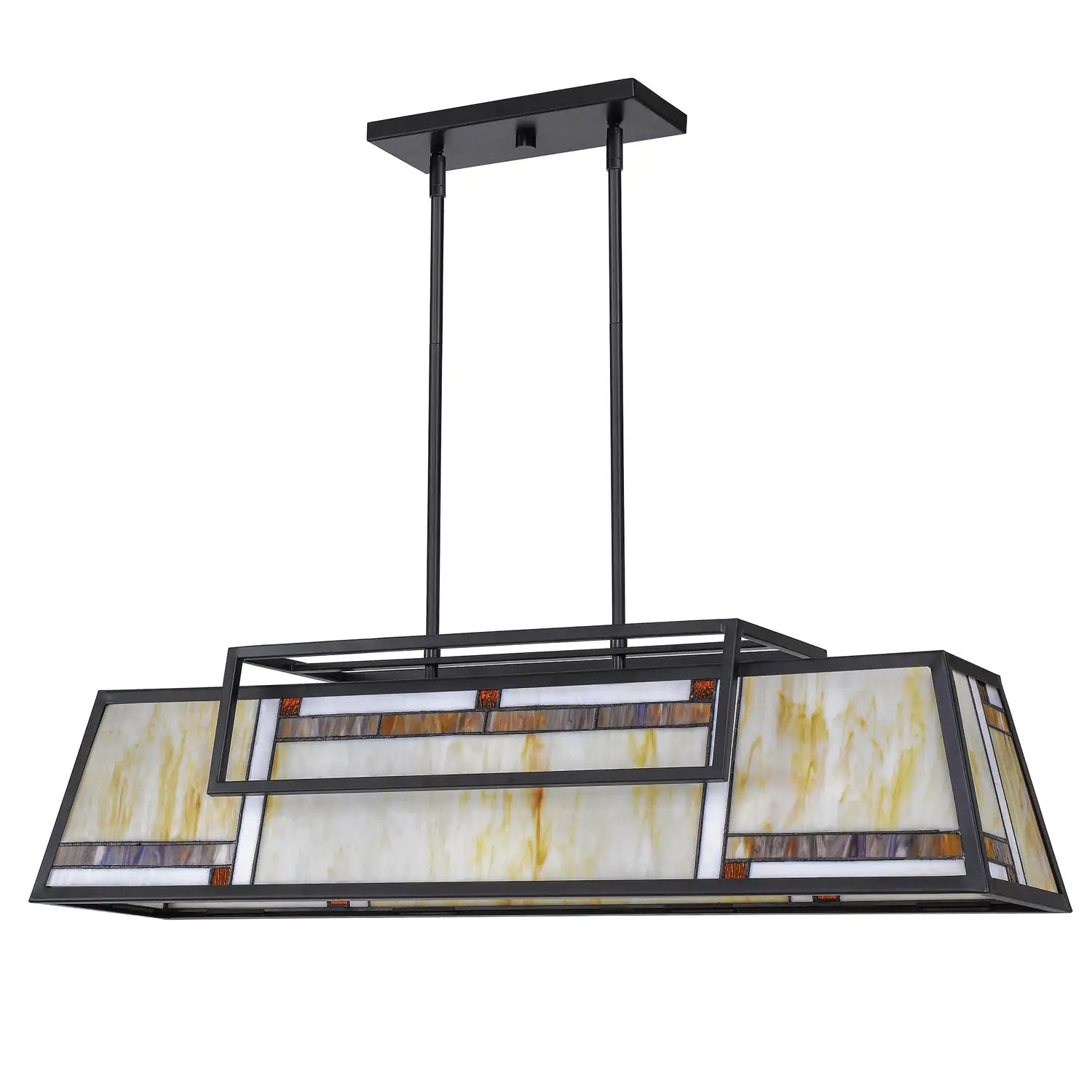 QUOIZEL, ATWATER ISLAND CHANDELIER, LINEAR LIGHT