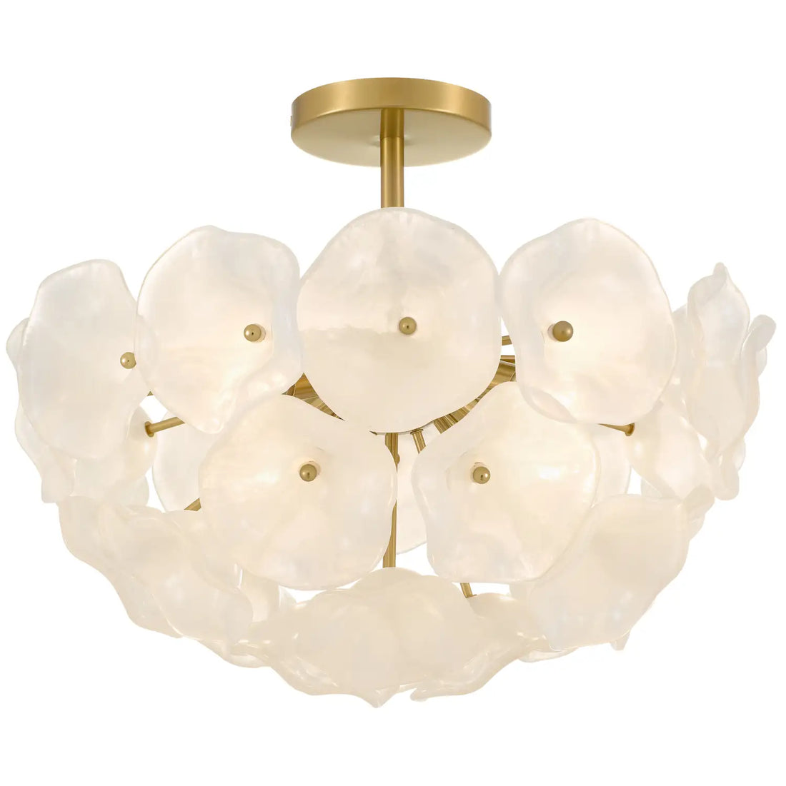 QUOIZEL, AUDREY SEMI-FLUSH MOUNT, SEMI FLUSH MOUNT LIGHT