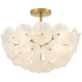 QUOIZEL, AUDREY SEMI-FLUSH MOUNT, SEMI FLUSH MOUNT LIGHT