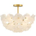 QUOIZEL, AUDREY SEMI-FLUSH MOUNT, SEMI FLUSH MOUNT LIGHT