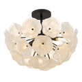 QUOIZEL, AUDREY SEMI-FLUSH MOUNT, SEMI FLUSH MOUNT LIGHT