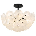QUOIZEL, AUDREY SEMI-FLUSH MOUNT, SEMI FLUSH MOUNT LIGHT
